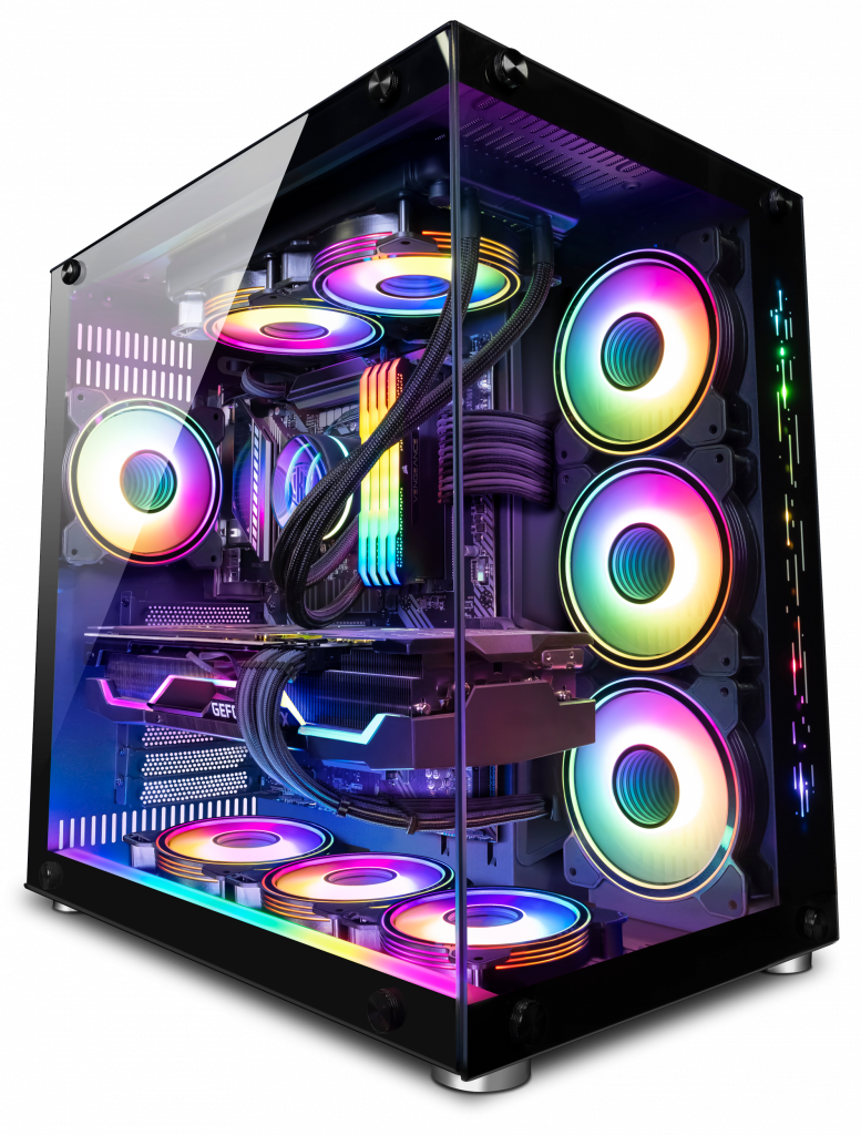 [Imagem de componentes de computador]